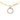 Gold Chanel Gold Plated Double Chain Loupe Magnifying Glass Pendant Necklace - Designer Revival