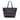 Blue Burberry Embroidered Denim Tote - Designer Revival