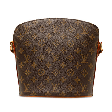 Brown Louis Vuitton Monogram Drouot Crossbody Bag