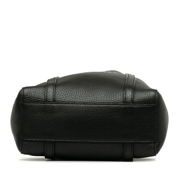 Black Balenciaga Leather Everyday Tote XXS Satchel