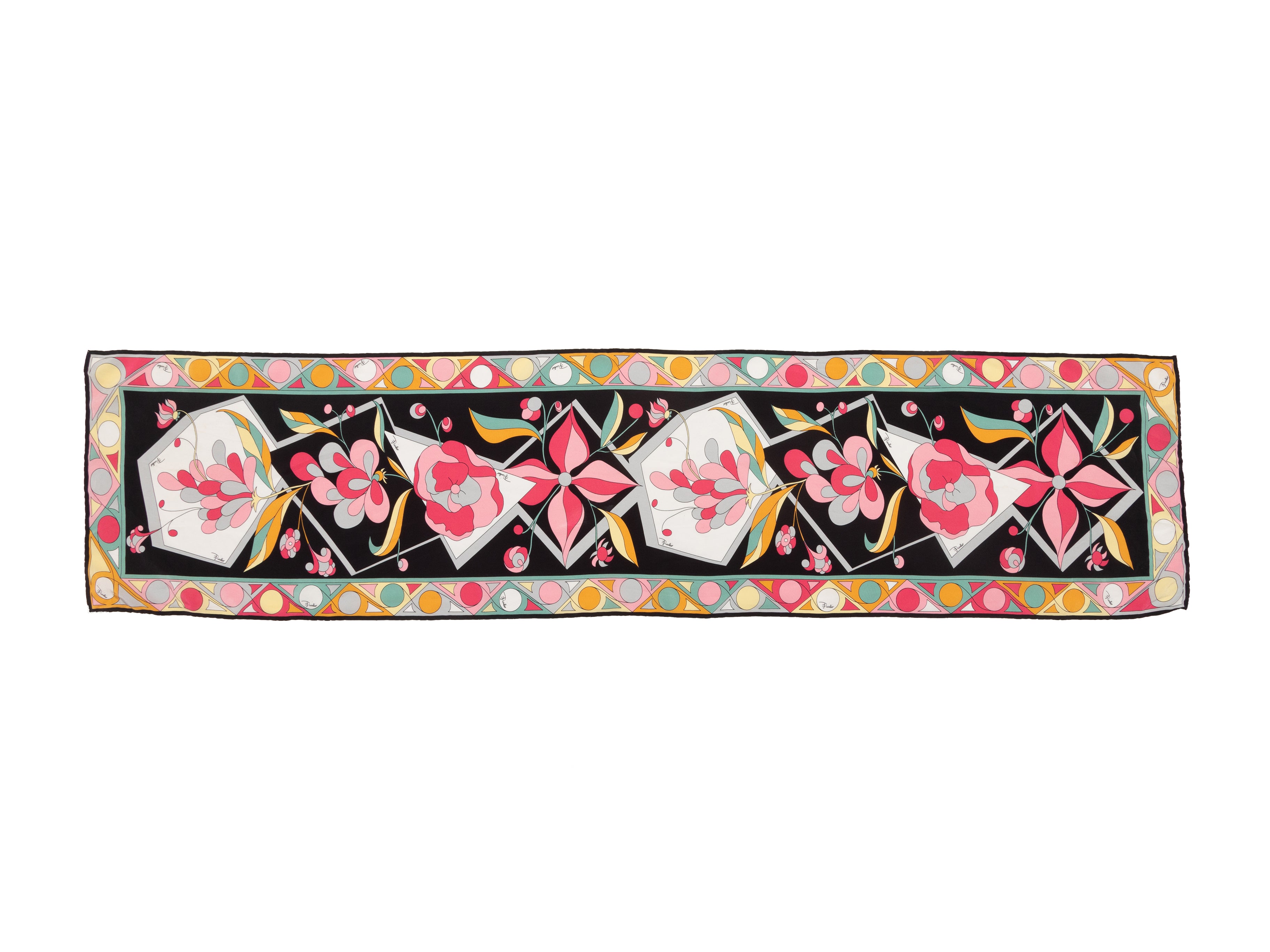 Printed Silk Scarf in Multicoloured - Pucci