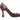Brown Giorgio Armani Peep-Toe Cutout Pumps Size 40.5 - Designer Revival