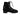 Black Christian Louboutin Glitter Suede Combat Boots Size 38.5 - Designer Revival