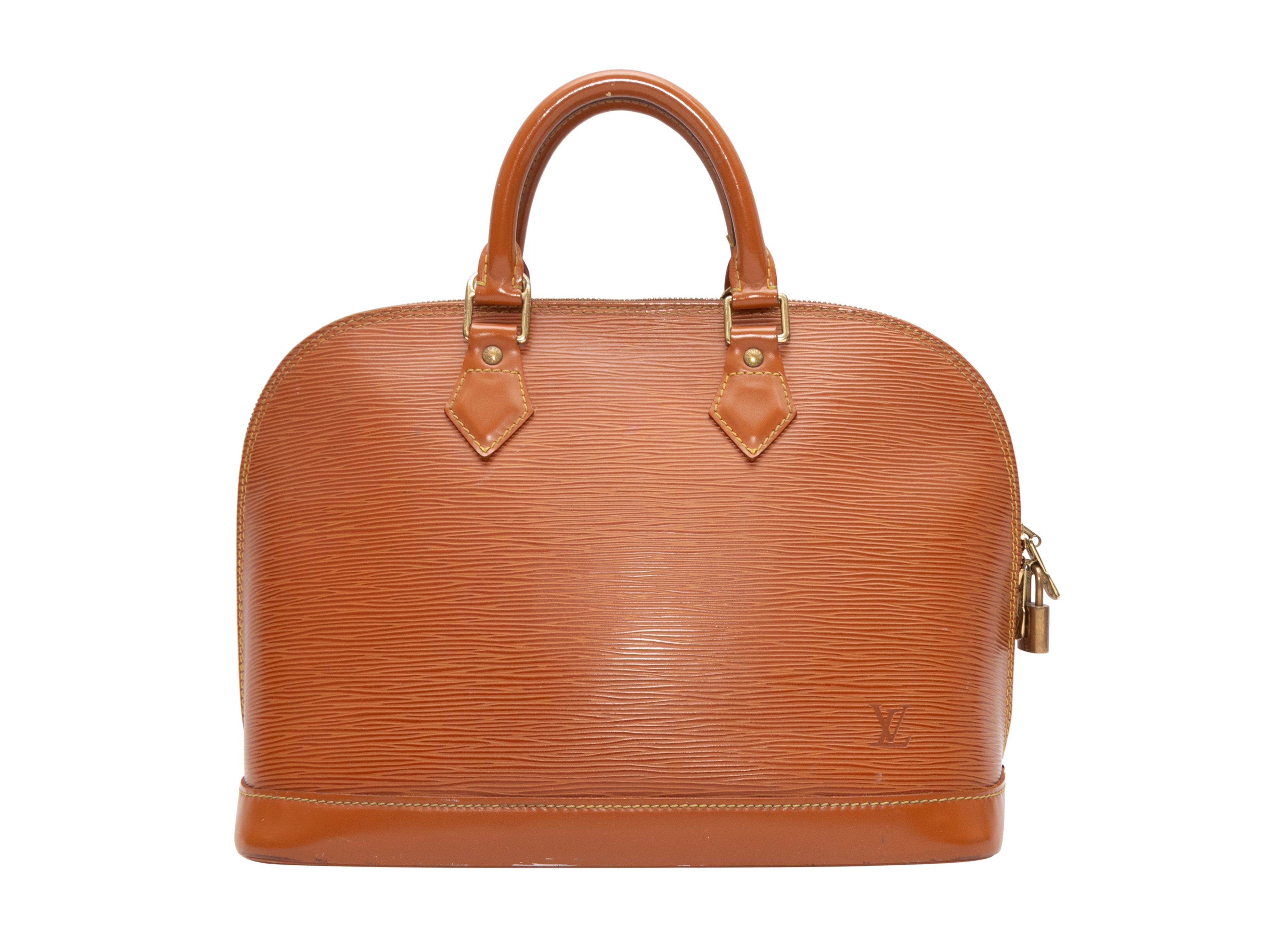 Tan Louis Vuitton Epi Leather Alma PM Bag – Designer Revival