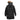 Black Canada Goose Down Fur-Trimmed Hooded Puffer Coat Size US 2XL
