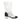 Clear & Black Chanel PVC & Grosgrain Cap-Toe Boots Size 39