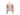 Light Pink & Cream Angelo Mozzillo Striped Leather Jacket Size IT 42 - Designer Revival