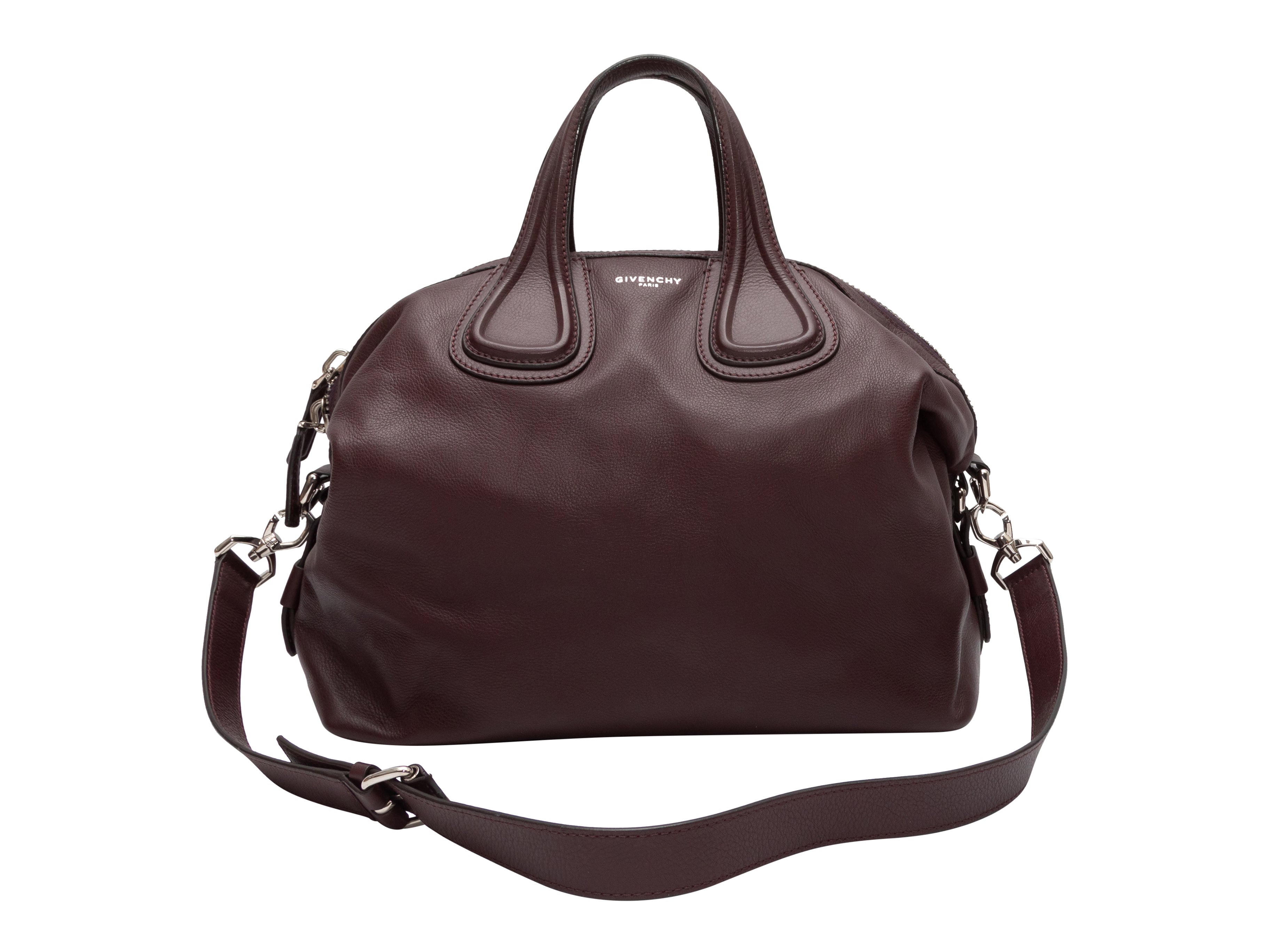 Purple Givenchy Nightingale Shoulder Bag