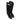 Black Christian Louboutin Suede Knee-High Heeled Boots Size 41.5 - Designer Revival