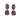 Ruby & Pave Diamond Bavna Drop Earrings - Designer Revival