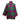 Vintage Magenta & Multicolor Oscar de la Renta 1991 Wool Plaid Coat Size US 10