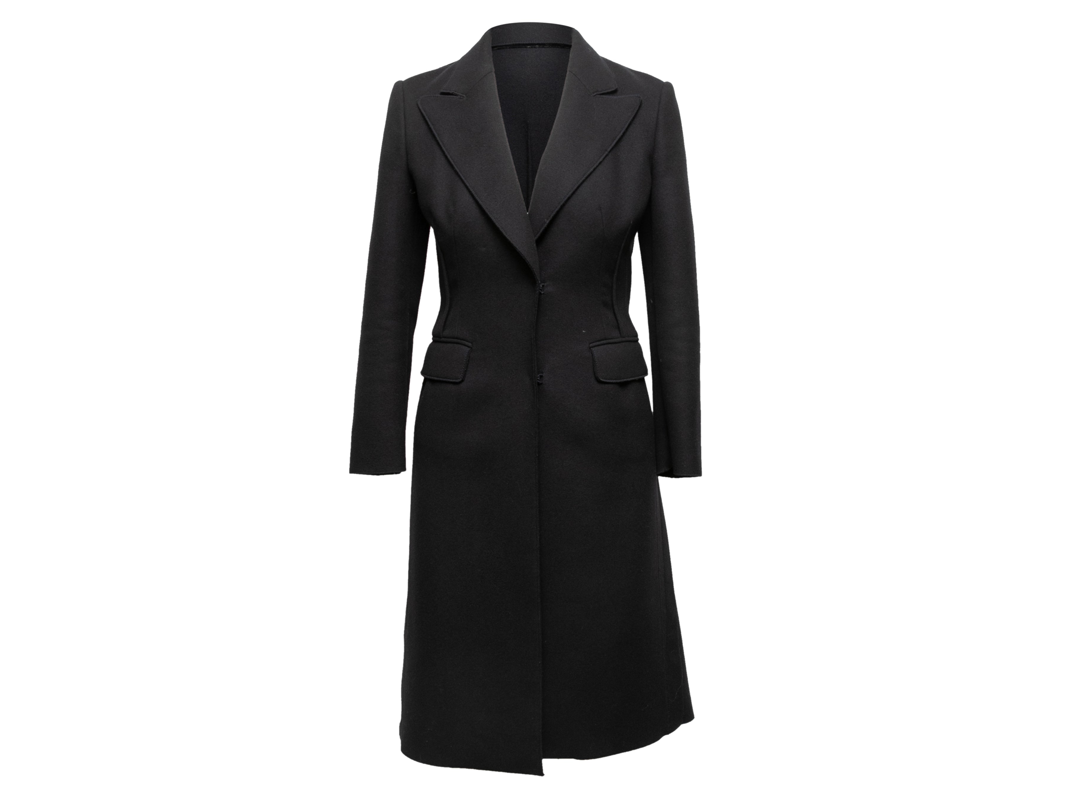 Louis Vuitton Cashmere Long Coat Womens Size 38