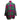 Vintage Magenta & Multicolor Oscar de la Renta 1991 Wool Plaid Coat Size US 10