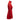 Vintage Red Gucci Leather-Trimmed Mini Dress Size US M