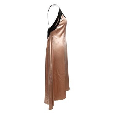 Blush & Black Lanvin Sleeveless Slip Dress Size FR 42 - Designer Revival