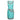 Aqua & Multicolor Moschino Cheap and Chic Sleeveless Chain Print Dress Size IT 40 - Designer Revival
