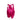 Hot Pink & Black Prada Silk Ruffle Halter Jumpsuit Size IT 42 - Designer Revival