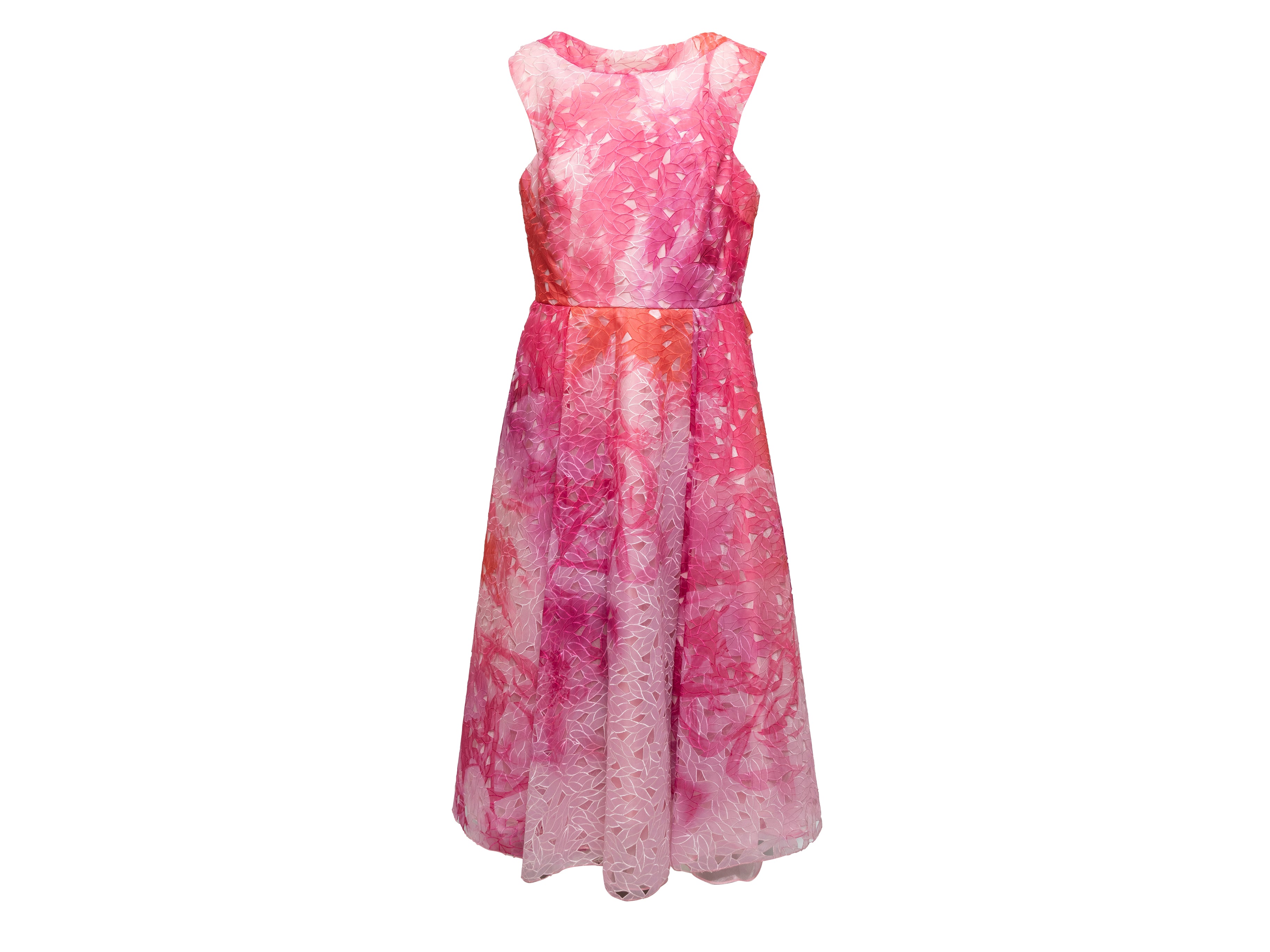 Louis Vuitton - Authenticated Dress - Silk Multicolour Floral for Women, Good Condition