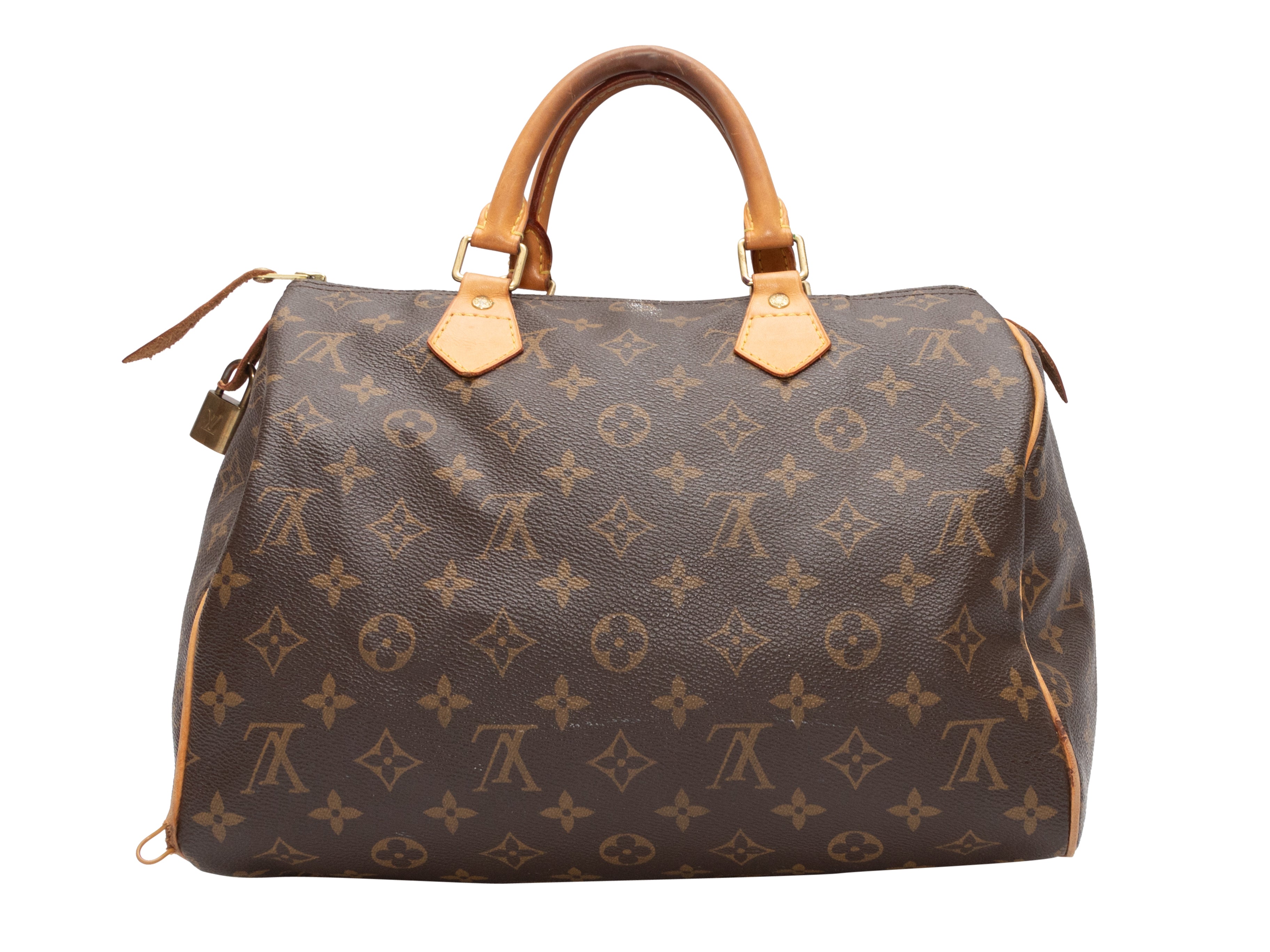 Louis Vuitton Speedy Bandouliere 25 White/Brown in Coated Canvas/Leather  with Gold-tone - US