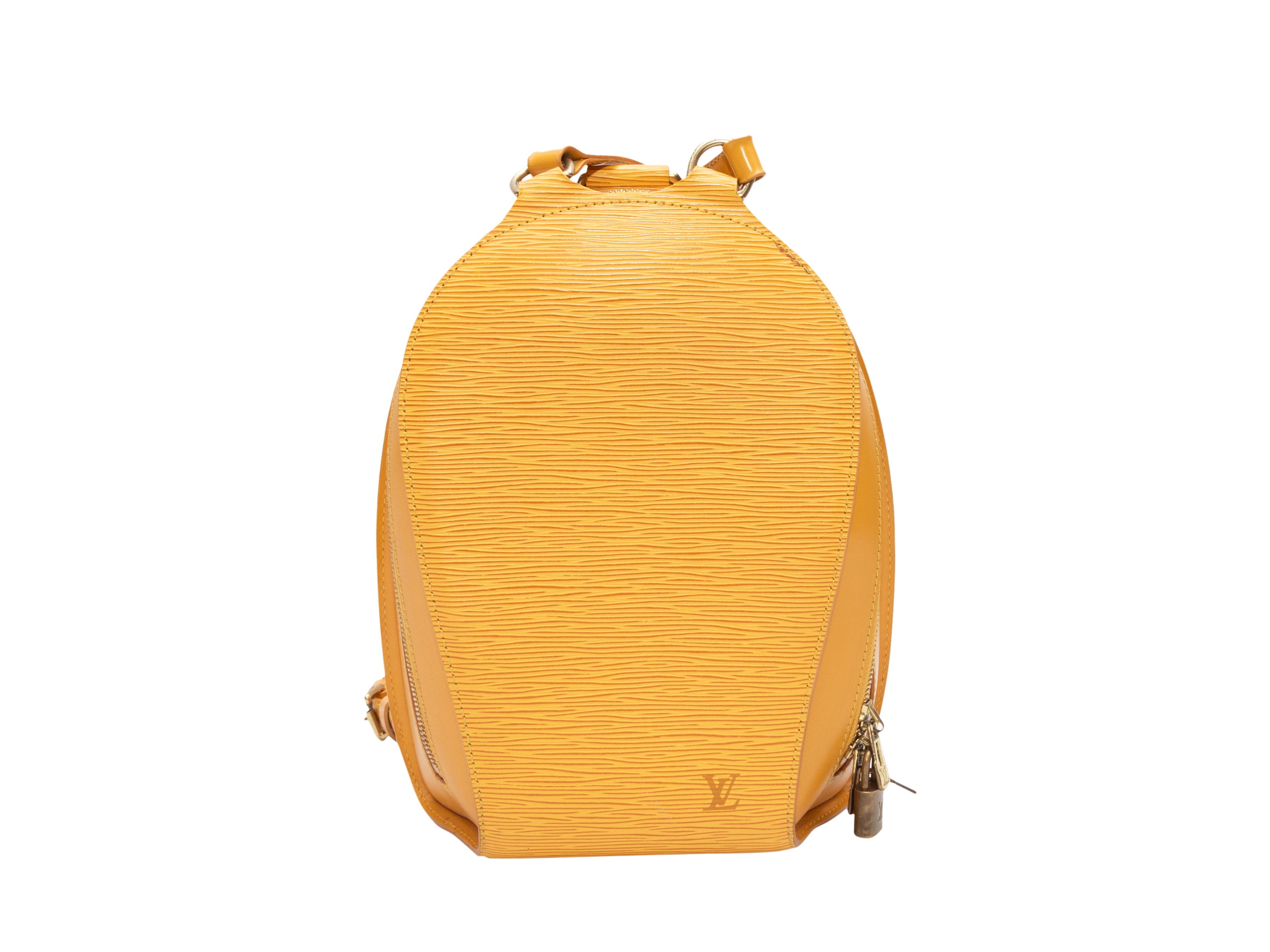 Yellow Louis Vuitton Epi Mabillon Backpack