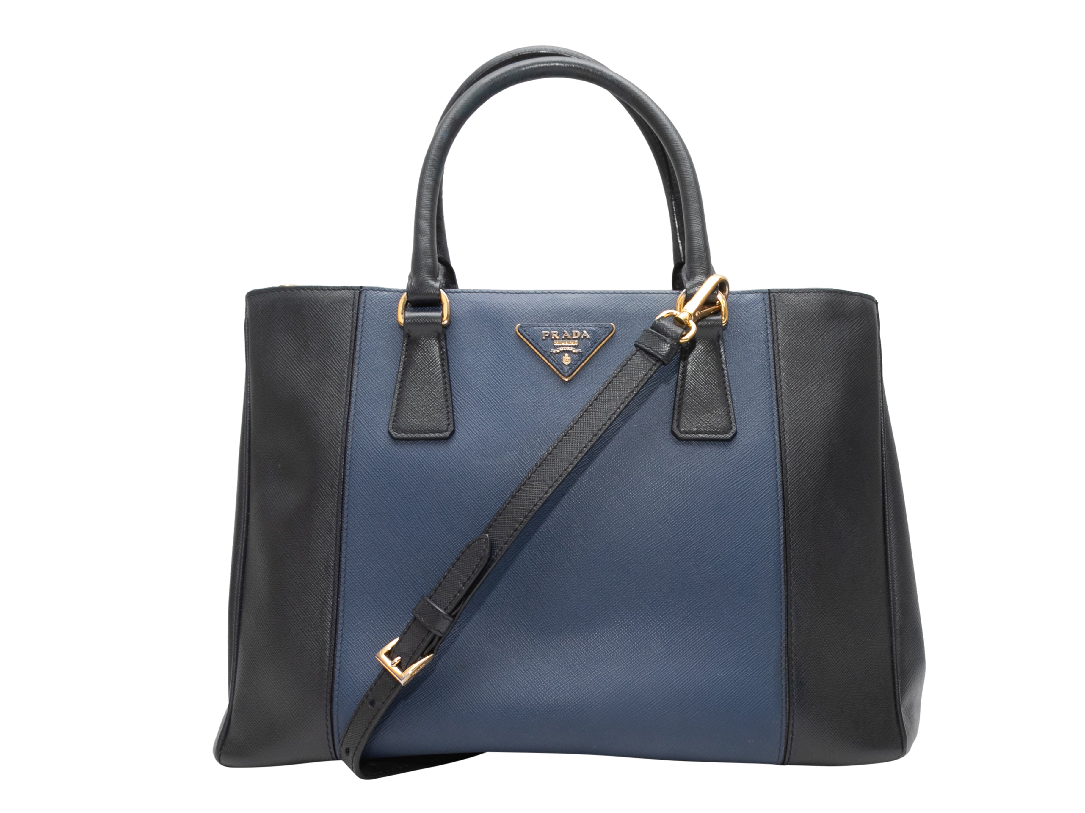 Prada Baltic Leather Shopping Tote, Luxury, Bags & Wallets on