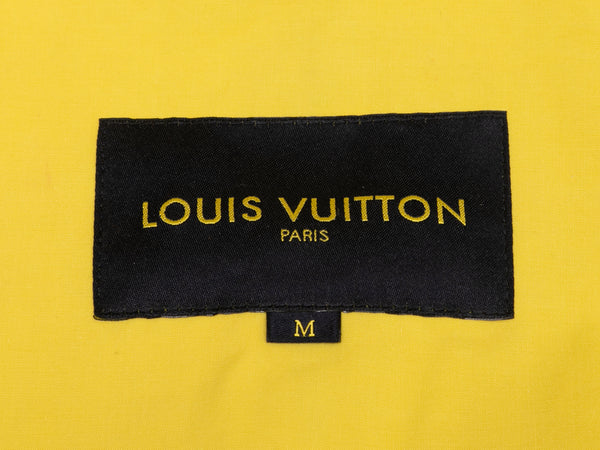 Yellow Louis Vuitton Hooded Windbreaker Coat, Louis Vuitton Damier Wallet  12cm Brown Ganebet Store