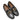 Black Fendi Leather Loafers Size 42 - Designer Revival