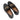 Black Fendi Leather Loafers Size 42 - Designer Revival