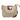 Beige & Brown Bally Canvas Shoulder Bag