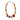 Vintage Multicolor Yves Saint Laurent Beaded Necklace - Designer Revival