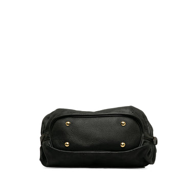 Black Louis Vuitton Monogram Mahina XS Crossbody Bag