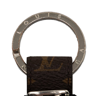 Brown Louis Vuitton Monogram Dragonne Key Chain - Designer Revival