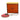 Red Hermès Leather Apple Bag Charm Key Chain - Designer Revival