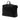 Black Fendi Leather Lui Urban Briefcase Business Bag