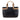 Black Gucci Leather Web Handbag - Designer Revival