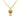 Gold Chanel Gold Plated Knight Horse Pendant Necklace - Designer Revival