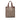 Brown Gucci GG Supreme Web Tote