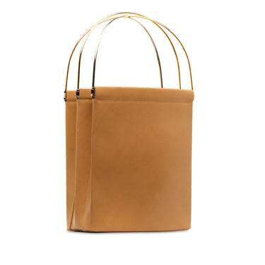 Brown Cartier Leather Trinity Handbag - Designer Revival