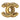 Gold Chanel Gold Plated CC Quilted Brooch - Designer Revival