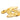 Gold Chanel Gold Plated CC Quilted Brooch - Designer Revival