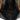 Black Fendi Mini Nappa Apolo Chain Baguette Shoulder Bag