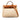 Brown Hermès Toile Herbag PM Handbag - Designer Revival