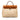 Brown Hermès Toile Herbag PM Handbag - Designer Revival