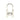Silver Hermès Palladium Plated LHomme Peut Embellir La Terre Cadena Lock - Designer Revival