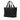 Black Chanel Old Travel Line Nylon Tote