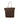 Brown Gucci GG Canvas Web Bucket Tote - Designer Revival