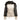 Vintage White & Charcoal Omo Norma Kamali Silk & Faux Fur Jacket Size US XS - Designer Revival