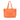 Orange LOEWE Anagram Leather East West Tote - Designer Revival