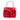 Red Prada Vitello Lux Embleme Top Handle Bag