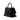 Black Chanel Small Chevron Aged Calfskin Coco Top Handle Bag Satchel - Designer Revival